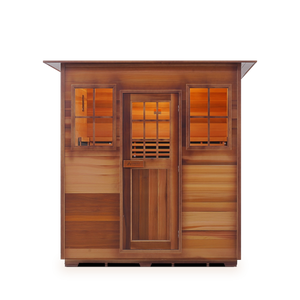 Enlighten Sauna - Sapphire 4 Indoor Infrared/Traditional Hybrid Sauna