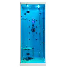 Load image into Gallery viewer, Jupiter Steam Shower 35&quot;W x 35&quot;L x 86&quot;T