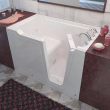 Load image into Gallery viewer, MediTub Walk-In 36 x 60 Right Drain White Whirlpool Jetted Walk-In Bathtub - 3660RWH