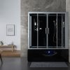 Load image into Gallery viewer, Maya Bath Catania Steam Shower - Black