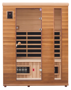 Health Mate - Renew III Infrared Sauna front facing view with blank background