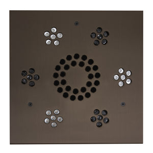 ThermaSol Serenity Light and Music System oil rubbed bronze square