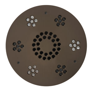 ThermaSol Serenity Light and Music System round oil rubbed bronze