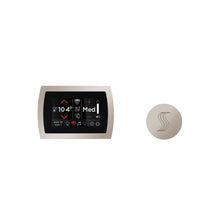 Load image into Gallery viewer, ThermaSol Signatouch Steam Shower Control w/ Trim Upgrade and Steam Head Kit polished nickel round