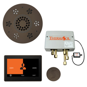 The Total Wellness Package with 10" ThermaTouch Trim Upgraded, by ThermaSol Oil Rubbed Bronze