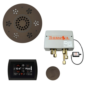 The Total Wellness Package with SignaTouch by ThermaSol round oil rubbed bronze
