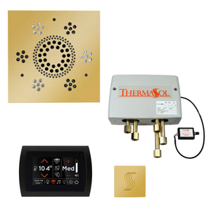 The Total Wellness Package with SignaTouch by ThermaSol square polished gold