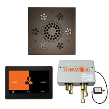 Load image into Gallery viewer, The Wellness Shower Package with ThermaTouch by ThermaSol 10 inch square antique nickel