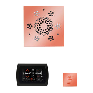 The Wellness Steam Package with SignaTouch by ThermaSol square copper