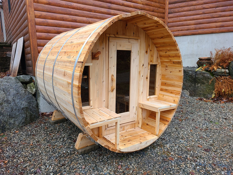 How To Install a Dundalk LeisureCraft Serenity Barrel Sauna