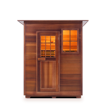 Load image into Gallery viewer, Enlighten Sauna - Sapphire 3 Indoor Infrared/Traditional Hybrid Sauna