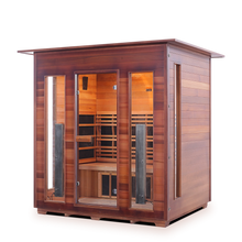 Load image into Gallery viewer, Enlighten Sauna - Diamond 4 Indoor Infrared/Traditional Hybrid Sauna