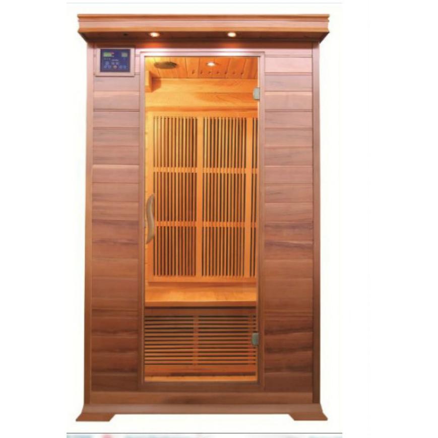 2 Person Cedar Sauna w/Carbon Heaters/Vertical Heater Panels - HL200K1 Cordova (8-10 Week Lead Time)