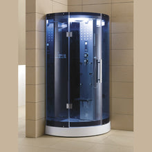 Load image into Gallery viewer, Mesa WS-302A Blue Glass Steam Shower 38x38