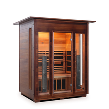 Load image into Gallery viewer, Enlighten Sauna - Diamond 3 Indoor Infrared/Traditional Hybrid Sauna
