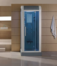 Load image into Gallery viewer, Mesa WS-502L 39x35 Blue Glass Steam Shower