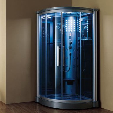 Mesa WS-801L Blue Glass 42x42 Steam Shower