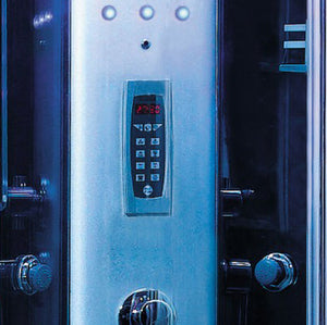 Mesa WS-9090K Blue Glass 36x36 Steam Shower