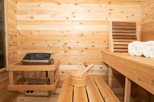 Canadian Timberline Luna Model - Traditional Outdoor Sauna (12 Week Lead Time)