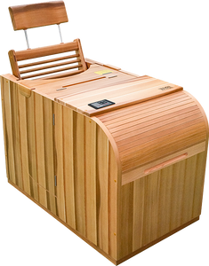 Health Mate - Essential Lounge Infrared Sauna facing right