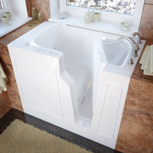 Load image into Gallery viewer, MediTub Walk-In 26 x 46 Right Drain White Whirlpool &amp; Air Jetted Walk-In Bathtub - 2646RWD