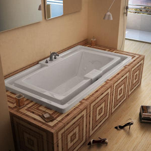 Atlantis Whirlpools Infinity 46 x 78 Endless Flow Air & Whirlpool Jetted Bathtub Right Sided - 4678IDR