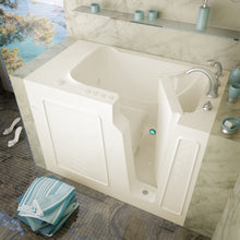 Load image into Gallery viewer, MediTub Walk-In 29 x 52 Left Drain Biscuit Whirlpool &amp; Air Jetted Walk-In Bathtub - 2952LBD