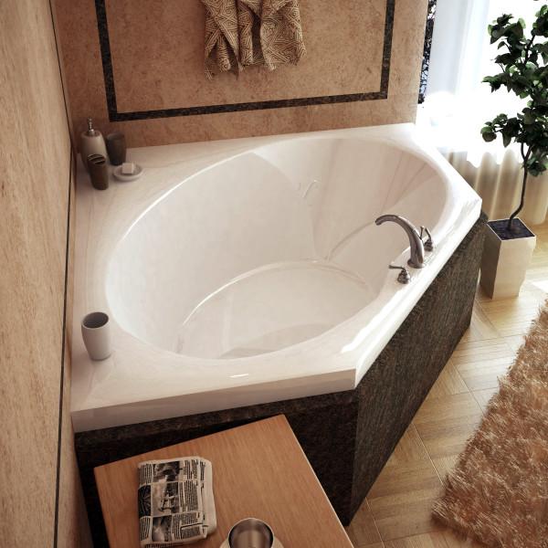 Atlantis Whirlpools Venus 60 x 60 Corner Soaking Bathtub - 6060V