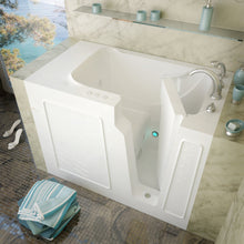 Load image into Gallery viewer, MediTub Walk-In 29 x 52 Right Drain White Whirlpool Jetted Walk-In Bathtub - 2952RWH