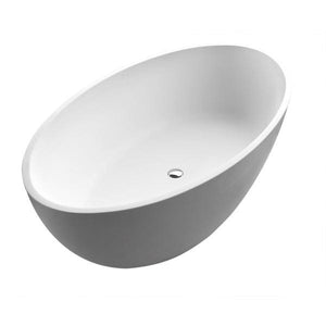 Atlantis Whirlpools Marquis 37 x 67 Artificial Stone Freestanding Bathtub - 6736MQSXCWXX