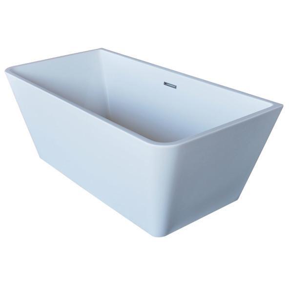 Atlantis Whirlpools Lyvia 32 x 67 Rectangle Acrylic Freestanding Bathtub - 6731LYSXCWXX