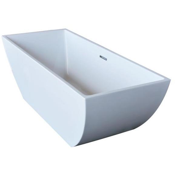 Atlantis Whirlpools Renard 30 x 67 Rectangle Acrylic Freestanding Bathtub - 6730RNSXCWXX