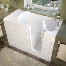 Load image into Gallery viewer, MediTub Walk-In 26 x 53 Right Drain White Air Jetted Walk-In Bathtub - 2653RWA
