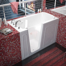 Load image into Gallery viewer, MediTub Walk-In 32 x 60 Left Drain White Soaking Walk-In Bathtub - 3260LWS