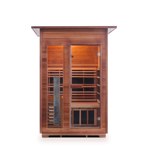 Enlighten Sauna - Diamond 2 Indoor Infrared/Traditional Hybrid Sauna