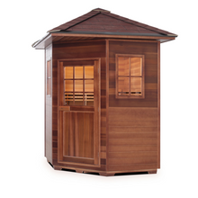 Load image into Gallery viewer, Enlighten Sauna - Moonlight 4 Corner Dry Traditional Outdoor Sauna