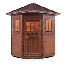 Load image into Gallery viewer, Enlighten Sauna - Moonlight 4 Corner Dry Traditional Outdoor Sauna