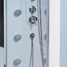 Load image into Gallery viewer, Maya Bath Sienna Steam Shower - White (Left Sided)