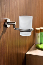 Load image into Gallery viewer, Caster Series 7 in. Toothbrush Holder in Brushed Nickel