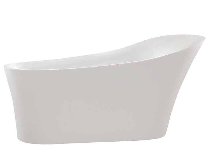 Maple Series 5.58 ft. Freestanding Bathtub in White