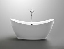 Load image into Gallery viewer, Reginald Series 5.67 ft. Freestanding Bathtub in White