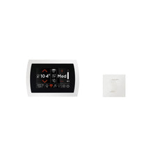 Load image into Gallery viewer, ThermaSol Signatouch Steam Shower Control w/ Trim Upgrade and Steam Head Kit white square
