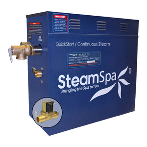 SteamSpa QuickStart Acu-Steam Bath Generator with Built-in Auto Drain