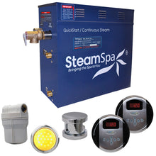 Load image into Gallery viewer, SteamSpa Royal QuickStart Acu-Steam Bath Generator Package in Brushed Nickel