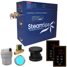 Load image into Gallery viewer, SteamSpa Royal QuickStart Acu-Steam Bath Generator Package with Touch Controller and Built-in Auto Drain in Oil Rubbed Bronze