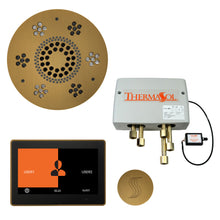 Load image into Gallery viewer, The Total Wellness Package with 10&quot; ThermaTouch Trim Upgraded, by ThermaSol Antique Brass