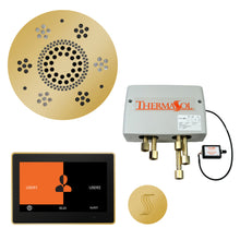 Load image into Gallery viewer, The Total Wellness Package with 10&quot; ThermaTouch Trim Upgraded, by ThermaSol polished gold