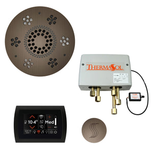 The Total Wellness Package with SignaTouch by ThermaSol round antique nickel