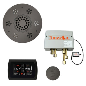 The Total Wellness Package with SignaTouch by ThermaSol round black nickel