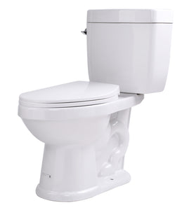 Talyah 71 in. Acrylic Soaking Bathtub with Talos 2-piece 1.6 GPF Single Flush Toilet